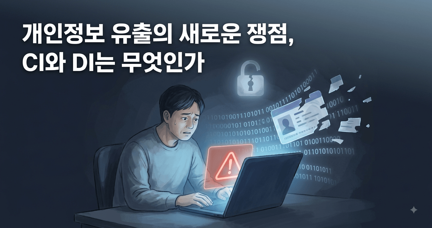 개인정보 유출의 새로운 쟁점, CI와 DI는 무엇인가