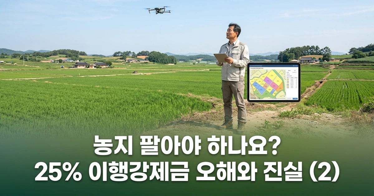 농지 팔아야 하나요? 25% 이행강제금 오해와 진실 (2)